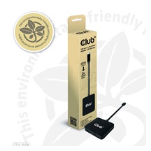 Club3D Video hub MST USB-C na 2xHDMI + USB-C PD 3.0, 4K60Hz