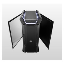 Cooler Master case Cosmos C700P Black, E-ATX, Průhledná bočnice, 3x 140mm Fan, Černá