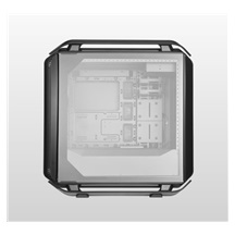 Cooler Master case Cosmos C700P Black, E-ATX, Průhledná bočnice, 3x 140mm Fan, Černá