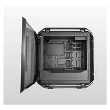 Cooler Master case Cosmos C700P Black, E-ATX, Průhledná bočnice, 3x 140mm Fan, Černá