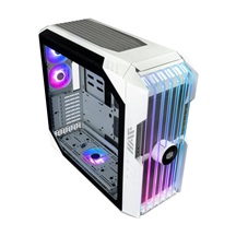 Cooler Master case HAF 700 EVO, E-ATX, Průhledná bočnice, 2x 200mm ARGB Fan, 3x 120mm ARGB Fan, Riser Cable, Černá