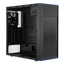 Cooler Master case MasterBox E501L, ATX, 1x 120mm Fan, Černá