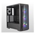Cooler Master case MasterBox MB520 ARGB, E-ATX, Průhledná bočnice, 3x 120mm ARGB Fan, 1x 120mm Fan, Černá