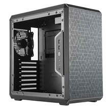 Cooler Master case MasterBox Q500L, ATX, Průhledná bočnice, 1x 120mm Fan, Černá