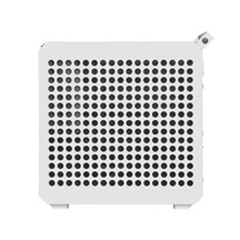 Cooler Master case Qube 500 Flatpack, E-ATX, Průhledná bočnice, 1x 120mm Fan, Bílá