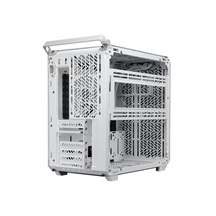 Cooler Master case Qube 500 Flatpack, E-ATX, Průhledná bočnice, 1x 120mm Fan, Bílá