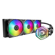 Cooler Master vodní chladič MasterLiquid 360 Atmos ARGB, 3x120mm, LGA1851, AM5, černá