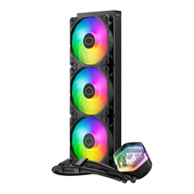 Cooler Master vodní chladič MasterLiquid 360 Atmos ARGB, 3x120mm, LGA1851, AM5, černá