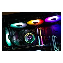 Cooler Master vodní chladič MasterLiquid 360 Atmos ARGB, 3x120mm, LGA1851, AM5, černá