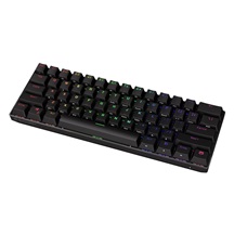 Endorfy herní klávesnice Thock Compact RD RGB /USB/ red sw. / bezdrátová / mechanická / US layout / mini /černá RGB