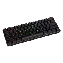 Endorfy herní klávesnice Thock Compact RD RGB /USB/ red sw. / bezdrátová / mechanická / US layout / mini /černá RGB
