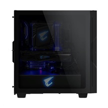 GIGABYTE case GB-AC300G, RGB Lighting, bez zdroje, transparentní bok, Mid tower