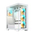 GIGABYTE case GB-C500PI ST, Mid tower, 1xUSB-C 3.2, 2xUSB 3.0, 4x 120mm ARGB Fan, bílá
