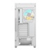 GIGABYTE case GB-C500PI ST, Mid tower, 1xUSB-C 3.2, 2xUSB 3.0, 4x 120mm ARGB Fan, bílá