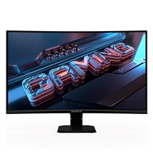 GIGABYTE LCD - 27" Gaming monitor GS27QCA, Prohnutý VA 1500R, 2560x1440 QHD, 180Hz, 5000:1, 250cd/m2, 1ms, 2xHDMI, 1xDP