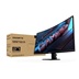GIGABYTE LCD - 27" Gaming monitor GS27QCA, Prohnutý VA 1500R, 2560x1440 QHD, 180Hz, 5000:1, 250cd/m2, 1ms, 2xHDMI, 1xDP