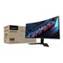 GIGABYTE LCD - 34" Gaming monitor G34WQCP, Prohnutý VA1500R, 3440x1440 WQHD, 180Hz, 4000:1, 350cd/m2, 1ms, 2xHDMI, 1xDP