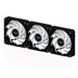 GIGABYTE ventilátor AORUS EZ CHAIN FAN 3-PACK, 3x120mm, černá