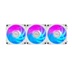 GIGABYTE ventilátor AORUS EZ CHAIN FAN ICE 3-PACK, 3x120mm, bílá