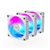 GIGABYTE ventilátor AORUS EZ CHAIN FAN ICE 3-PACK, 3x120mm, bílá