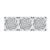 GIGABYTE ventilátor AORUS EZ CHAIN FAN ICE 3-PACK, 3x120mm, bílá