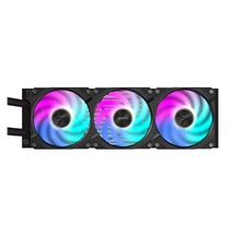GIGABYTE vodní chladič AORUS WATERFORCE X II 360, 2x120mm ARGB, LCD displej, LGA1851, AM5