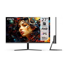 CHiQ 27" UltraSlim monitor 27F650R FHD, 100 Hz, Frameless, repro, černý