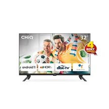CHiQ L32G7L TV 32", HD, smart, Android 11, dbx-tv, Dolby Audio, Frameless