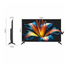 CHiQ U43QM8E TV 43", QLED, Google TV, Frameless, Dolby Audio, dbx-tv, nový design podstavce