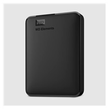 WD Elements Portable 4TB, Externí HDD, USB 3.0, černá