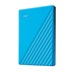 WD My Passport Portable 2TB, Externí HDD, USB 3.0, modrá