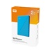 WD My Passport Portable 2TB, Externí HDD, USB 3.0, modrá