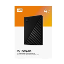 WD My Passport Portable 5TB, Externí HDD, USB 3.0, černá