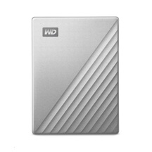 WD My Passport Ultra 5TB, Externí HDD, USB-C 3.0, pro MAC, stříbrná