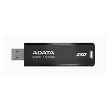 ADATA Externí SSD 2TB SC610, USB-A 3.2, černá