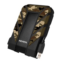 ADATA Externí HDD 1TB 2,5" USB 3.1 DashDrive Durable HD710M Pro, kamufláž (gumový, nárazu/vodě/prachu odolný)
