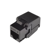 Solarix Samořezný keystone Solarix CAT6 UTP SXKJ-6-UTP-BK-SA Component Level a 4PPoE certifikace