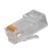 Solarix Konektor RJ45 CAT5E UTP 8p8c nestíněný neskládaný na drát KRJ45/5SLD