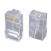 Solarix Konektor RJ45 CAT5E UTP 8p8c nestíněný neskládaný na drát KRJ45/5SLD