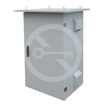 Solarix Rozvaděč termoizolovaný LC-07 24U 700x600 RAL7035 ventilace v obou bočnicích LC-07-24U-76-25002-02-G