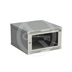 Rozvaděč nástěnný SENSA 6U 600mm, dveře sklo, RAL 7035, SENSA-6U-66-11-G
