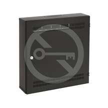 Rozvaděč SOHO LC-18 s lištami 2U, 4U a 11U, 550x550x150mm černá RAL9005