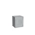 Solarix Nástěnný rozvaděč 10" 6U RAL 7035 skleněné dveře LC-10-6-11-G