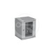Solarix Nástěnný rozvaděč 10" 6U RAL 7035 skleněné dveře LC-10-6-11-G