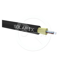 Solarix DROP1000 kabel Solarix 12vl 9/125 3,2mm LSOH E<sub>ca</sub> černý 500m SXKO-DROP-12-OS-LSOH