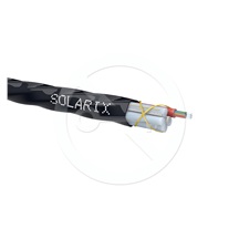 Zafukovací kabel MICRO Solarix 12vl 9/125, HDPE, černý, SXKO-MICRO-12-OS-HDPE