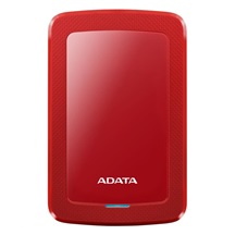 ADATA Externí HDD 1TB 2,5" USB 3.1 HV300, červený