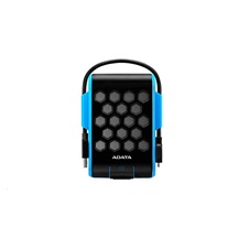 ADATA Externí HDD 1TB 2,5" USB 3.2, DashDrive™ Durable HD720, G-sensor, modrý, (gumový, vodě/nárazu odolný)