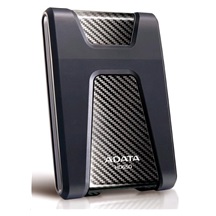 ADATA Externí HDD 1TB USB 3.1 DashDrive Durable HD650, černý (gumový, nárazu odolný)