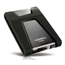 ADATA Externí HDD 1TB USB 3.1 DashDrive Durable HD650, černý (gumový, nárazu odolný)